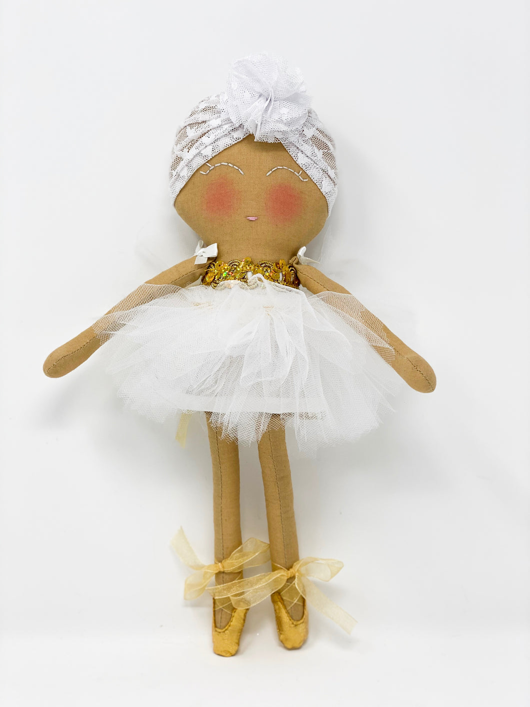 White and Gold Hope Doll